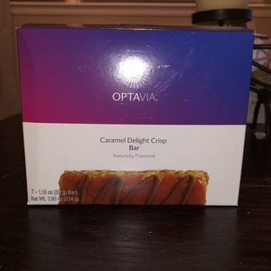 Optavia Caramel Delight Crisp Bar- Full Box